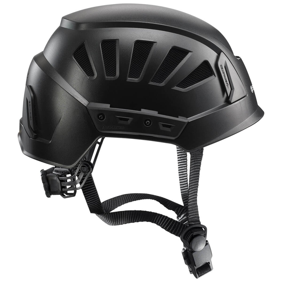 Casco da arrampicata industriale INCEPTOR GRX nero policarb onato/acrilonitrile butadiene Styr
