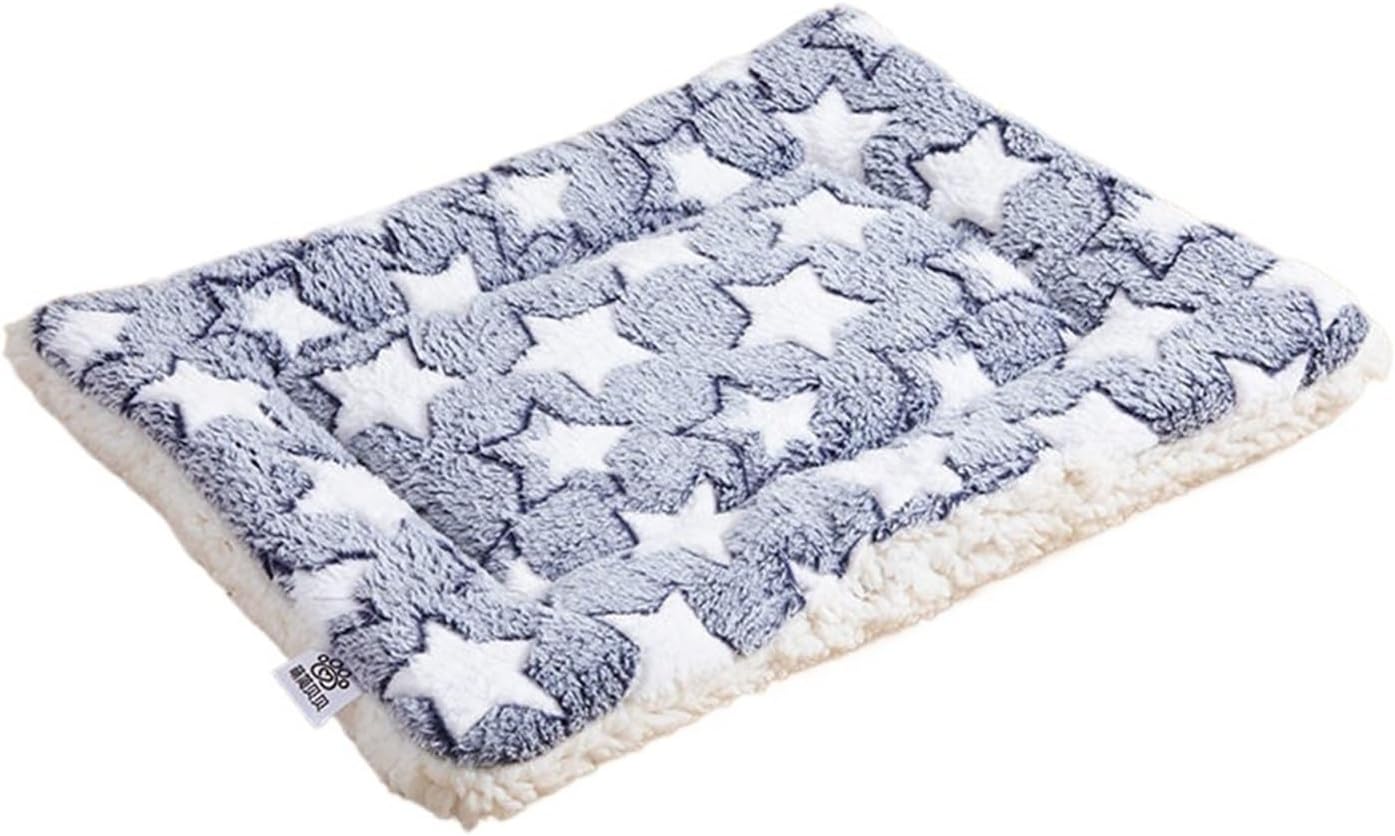 Thick, Warm cat and Dog Blankets and Soft beds, Suitable for Both Indoor and Outdoor use, for Large Kittens and Puppies, Machine and Hand Washable.(Yellow,40 * 30cm)