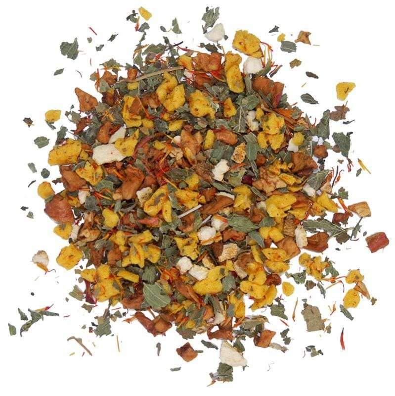 Ronnefeldt - Orange küsst Minze - Früchtetee - 100g, Menge:6 Stück