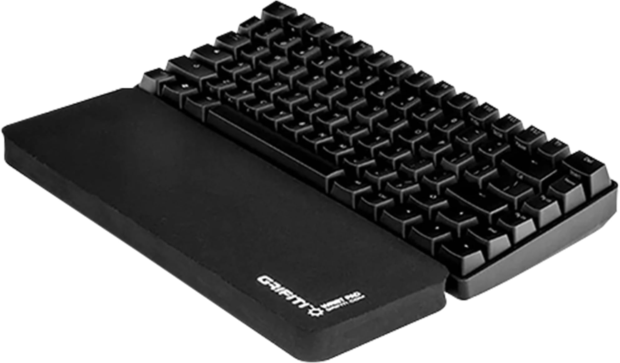 GRIFITI Fat Wrist Pad 14 X 2.75 X 0.75 Inch Computer Keyboard Rest Support for Tenkeyless Ergonomic Gaming Wrists Rests Pads - Desk Keyboards Resting Accessories for Carpal Tunnel