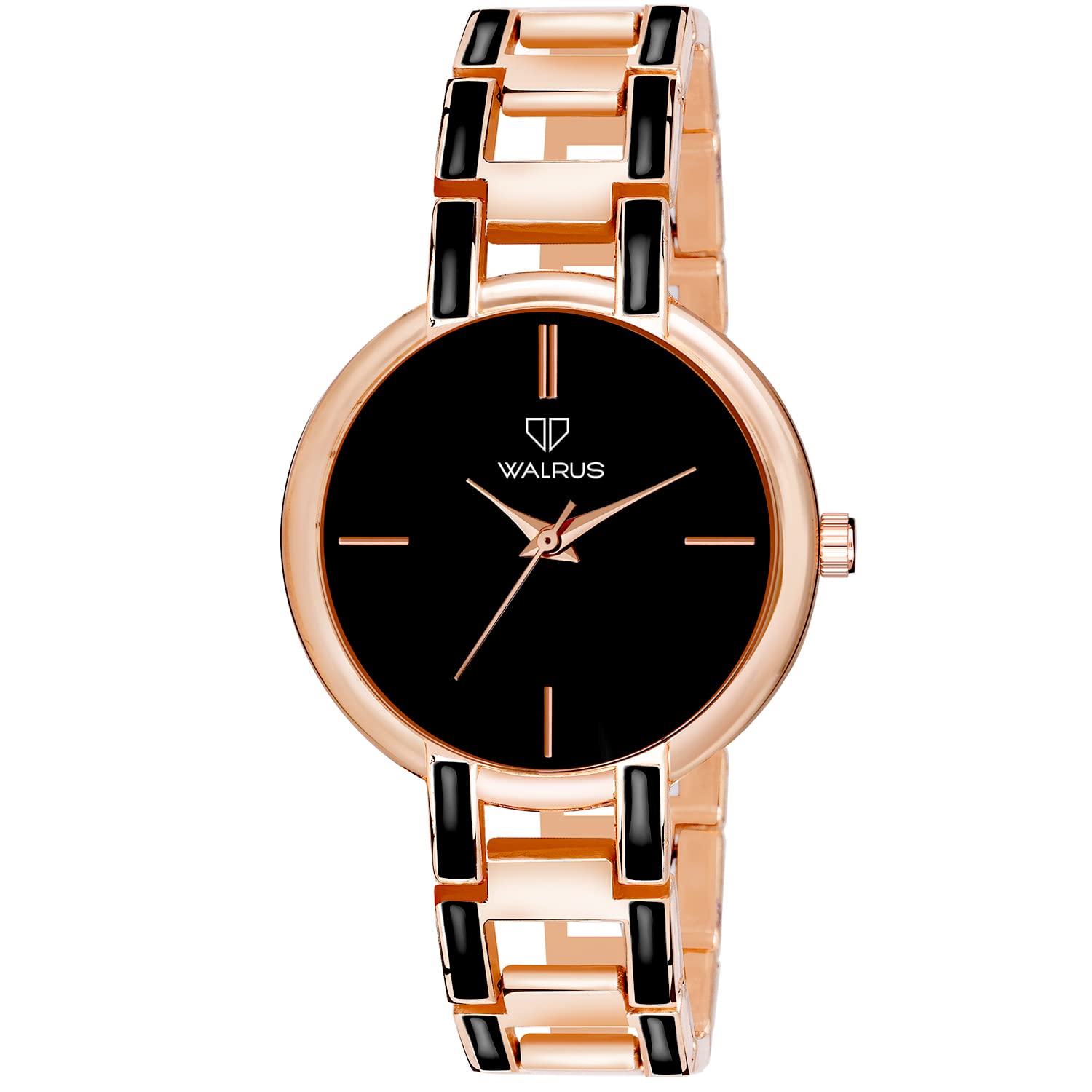 Walrus Black Dial Analog Alloy Strap Wrist Watch for Women (B0C4L6BTS5) Amazon Price History, Amazon Price Tracker