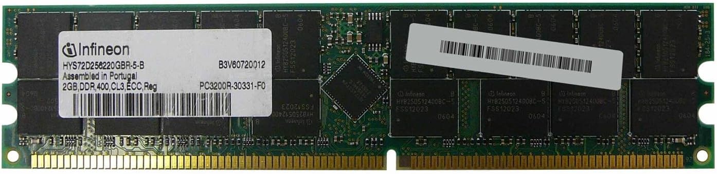 Supermicro Certified MEM-DR120L-IL01 Qimonda Memory - 2GB DDR1-400 ECC REG LP