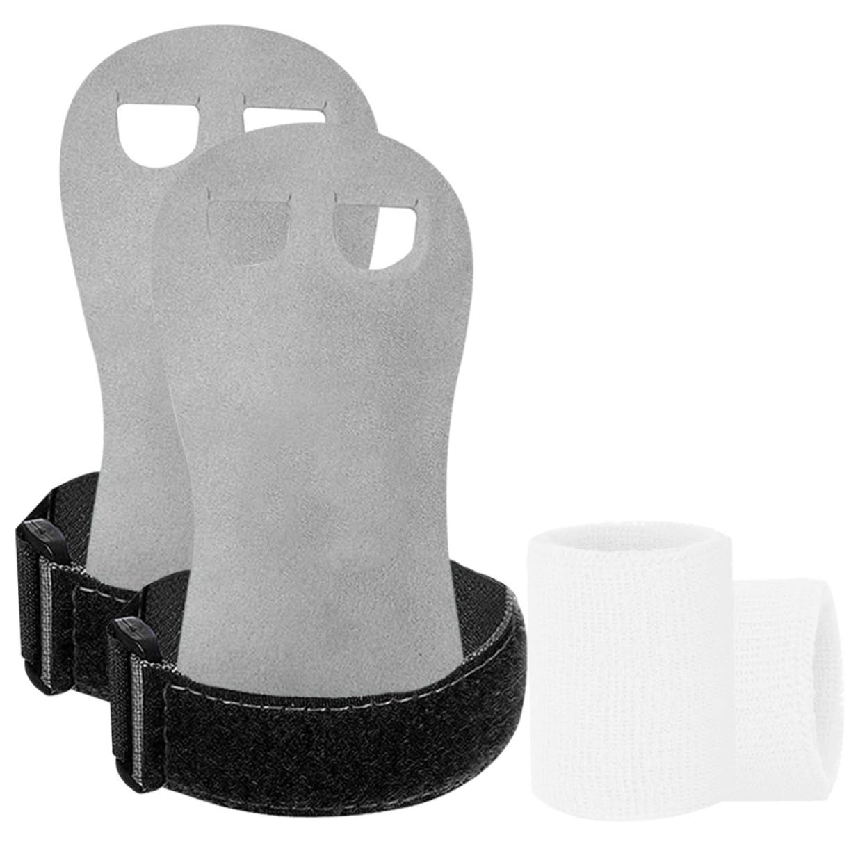 BESPORTBLE 1 Set Gymnastics Grips Non-Slip Palm Protectors for Girls Wrist Support Weightlifting Leather Polyester Comfortable for Gymnastics