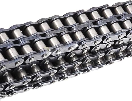 #40-2 Double Strand Roller Chain - 1.5 Meters - 08B-2 Carbon Steel Roller Chains 1/2" Pitch - #40H-2-120 Links