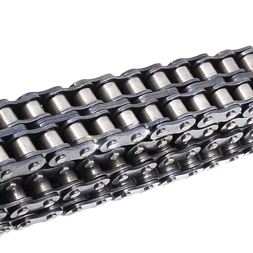 #50-2 Double Strand Roller Chain - 1.5 Meters - 10A-2 Carbon Steel Roller Chains 5/8" Pitch - #50H-2-96 Links