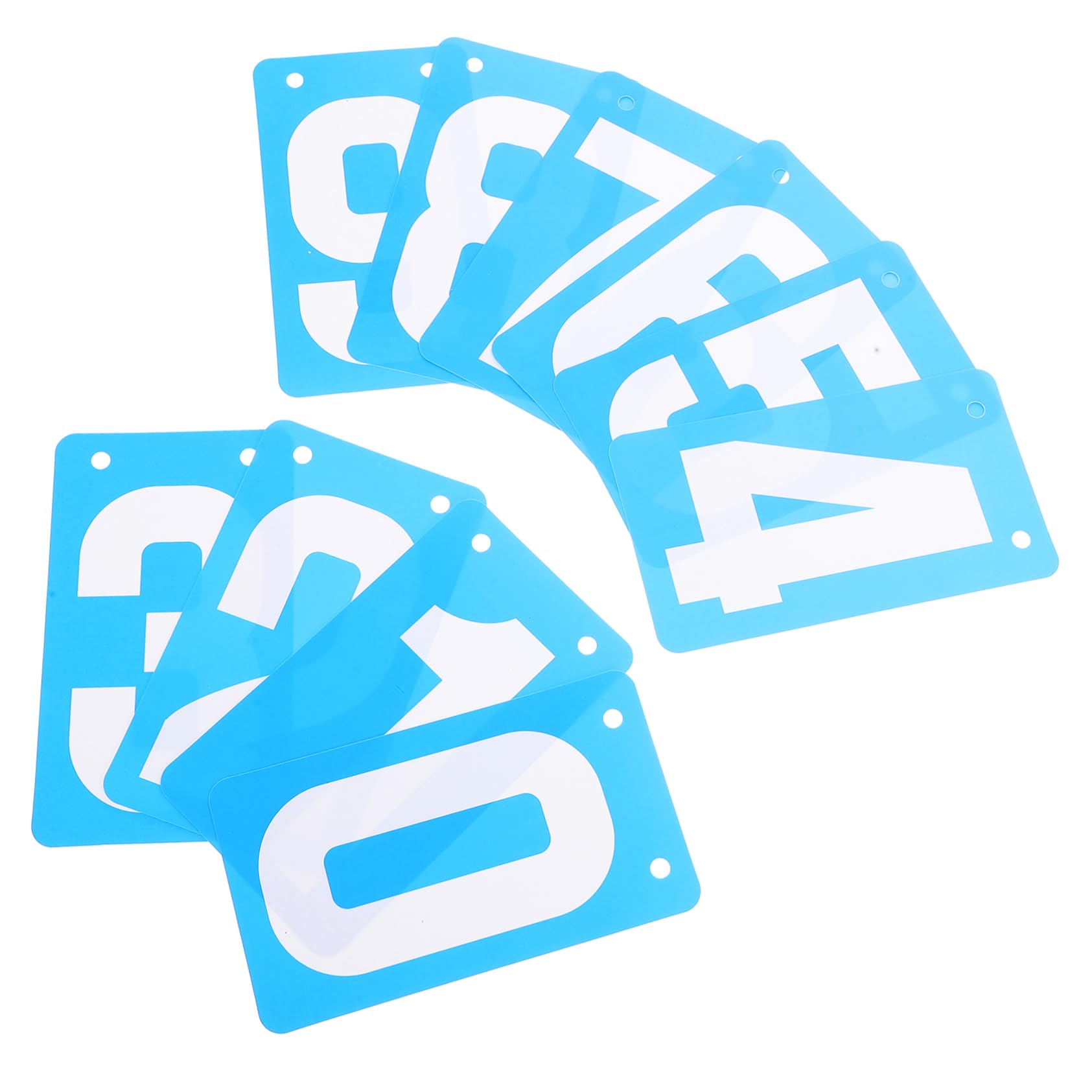 ibasenice 10pcs Portable Score Keeper Numbers for Effortless Score Tracking Sports Versatile for Billiards Tennis and Card Games Design for Quick Updates
