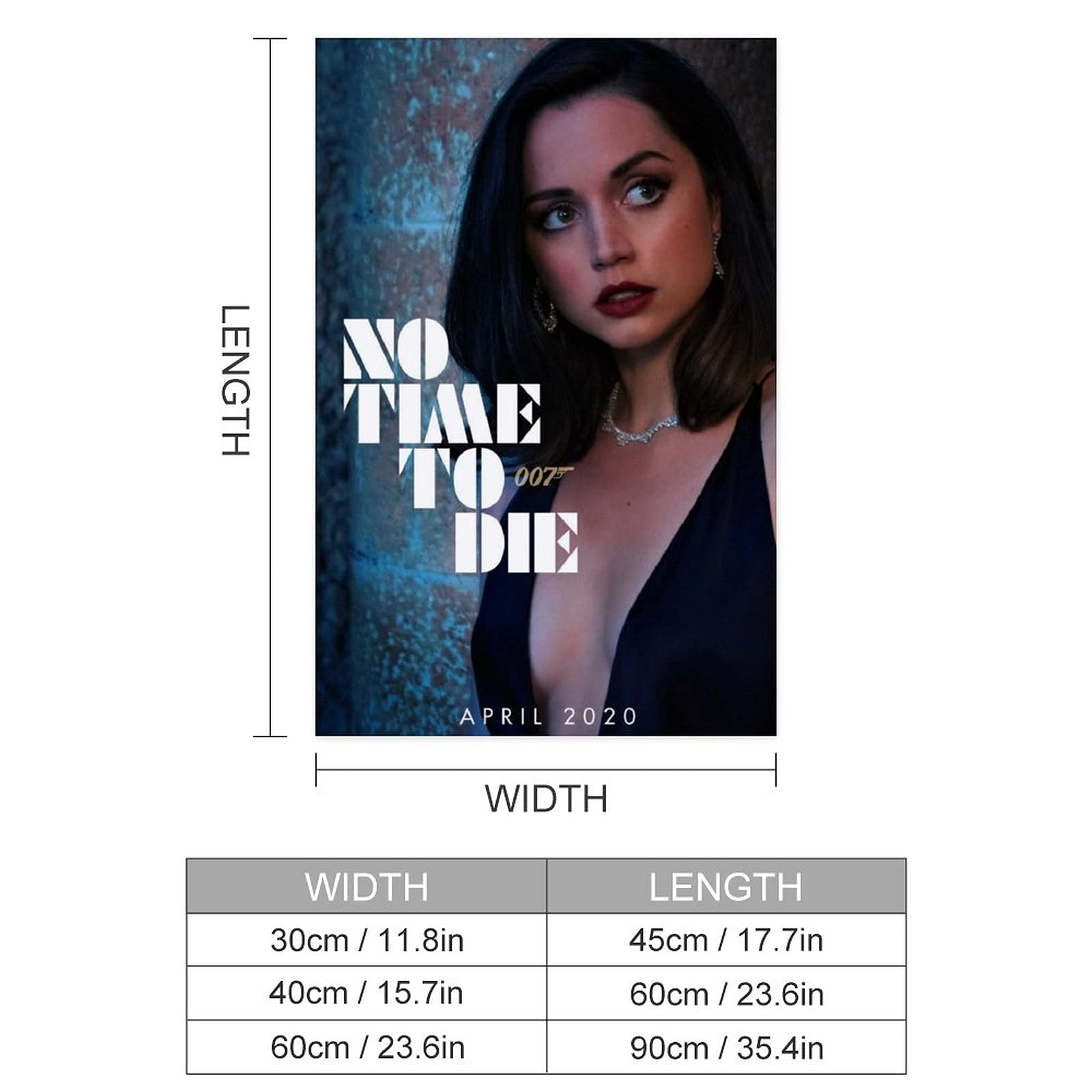 Amazon.co.jp: 映画ポスター 007 ノータイムトゥダイ NO TIME TO DIE