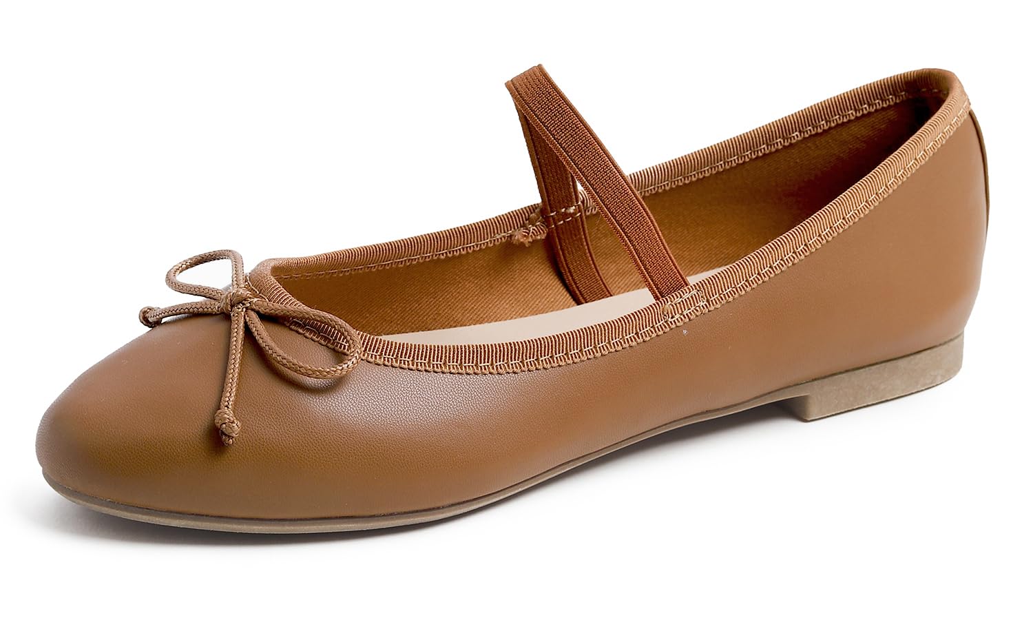 Feversole Soft Round Ballerina, Damen Klasssische Ballerinas Balerinaschuhe Flach Damenschuhe