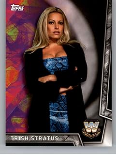 2018 Topps WWE Women's Division #49 Trish Stratus Wrestling Trading Card