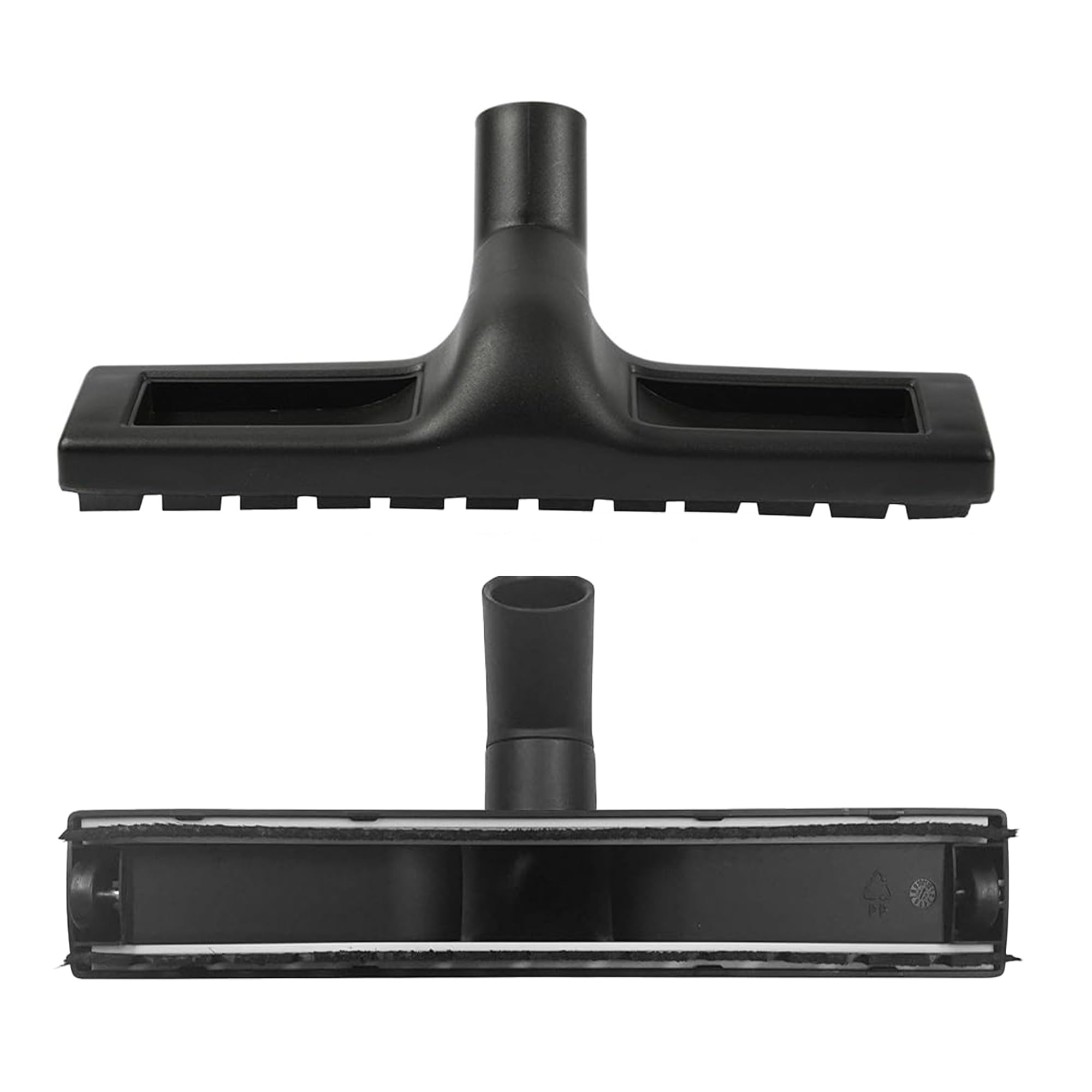 Central Technology Systems 305mm Wide Universal Vacuum Hard Floor Brush Tool - 32mm Fit for Numatic Henry, Hetty, Vax, Hoover & More - Durable Replacement Nylon Brush Attachment Head with Wheels