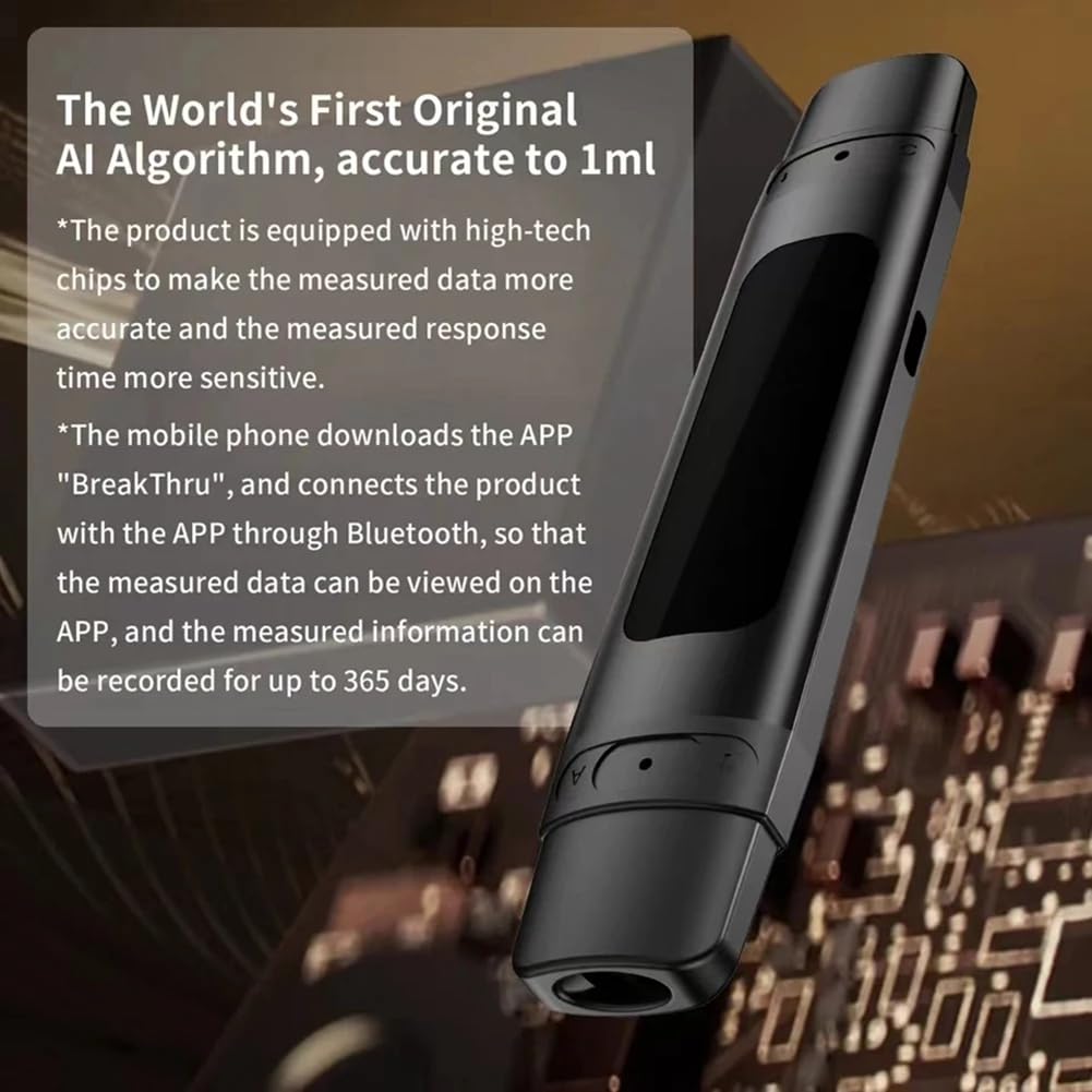 Nouveau Spiromètre Bluetooth pour Téléphone Portable, Équipement de Résistance pour L'Enregistrement des Données, Adapté à L'Entraînement Pulmonaire des Enfants et des Adultes