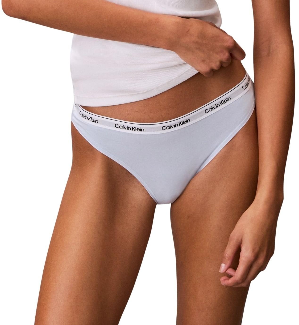 Calvin Klein Women BIKINI BLUE (Breezy Blue) XS