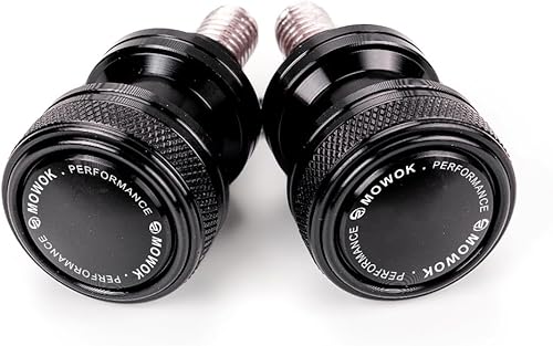 Vista 6 de MOWOK Se adapta a 150NK 250NK 250SR 400NK 650NK 400GT 650TR-G 650MT 800MT Accesorios Motocicleta M10 Basculante Carretes Slider Stand (negro)