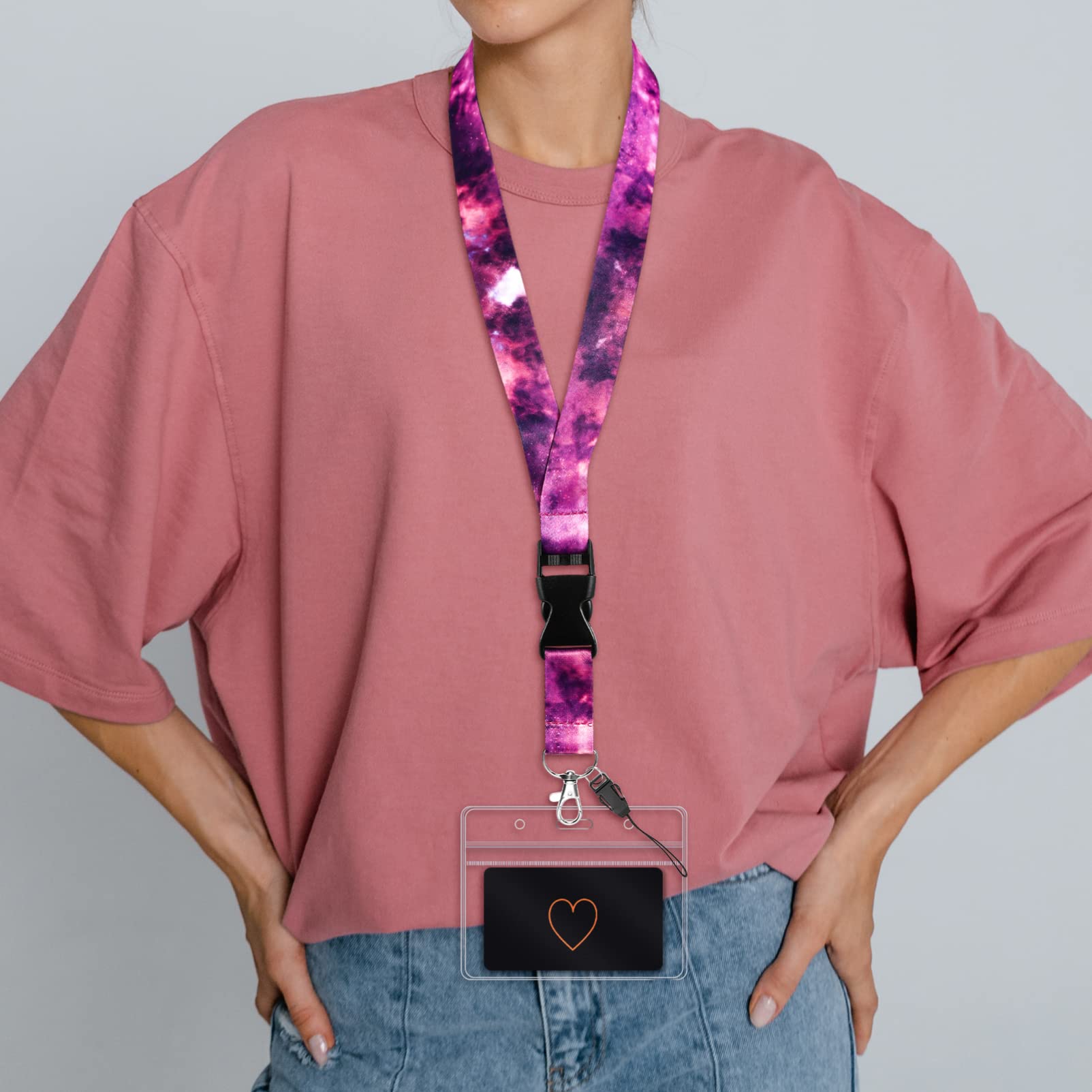 Operitacx 8 Sätze Telefon Lanyard Mit Ausweishalter Langes Telefonseil Telefon-umhängeband Kamera-lanyard Schlüsselband Abnehmbares Telefon-lanyard Tragbares Telefonband Telefonzubehör
