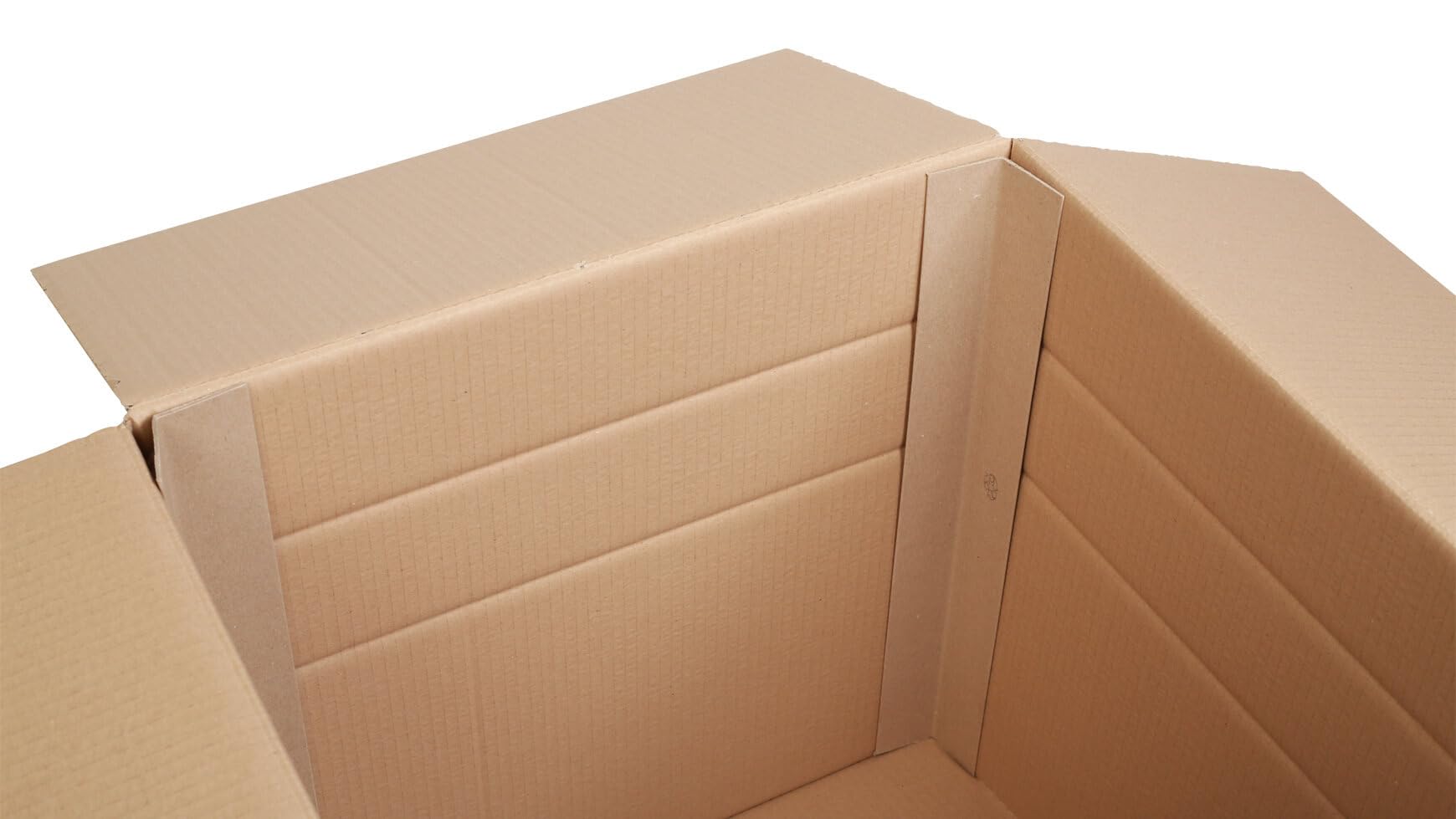 200x Kantenschutzleisten Länge: 1100 mm Kantenschutzwinkel aus Pappe 3 mm Schenkelbreite: 35 x 35 mm Braun