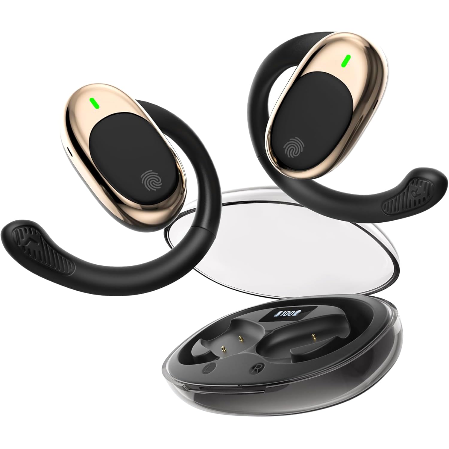 AI Translation Earbuds Real Time, 164 Language Translator Earbuds for iPhone and Android 3-in-1 Translation Headphones Translating Device for Travel