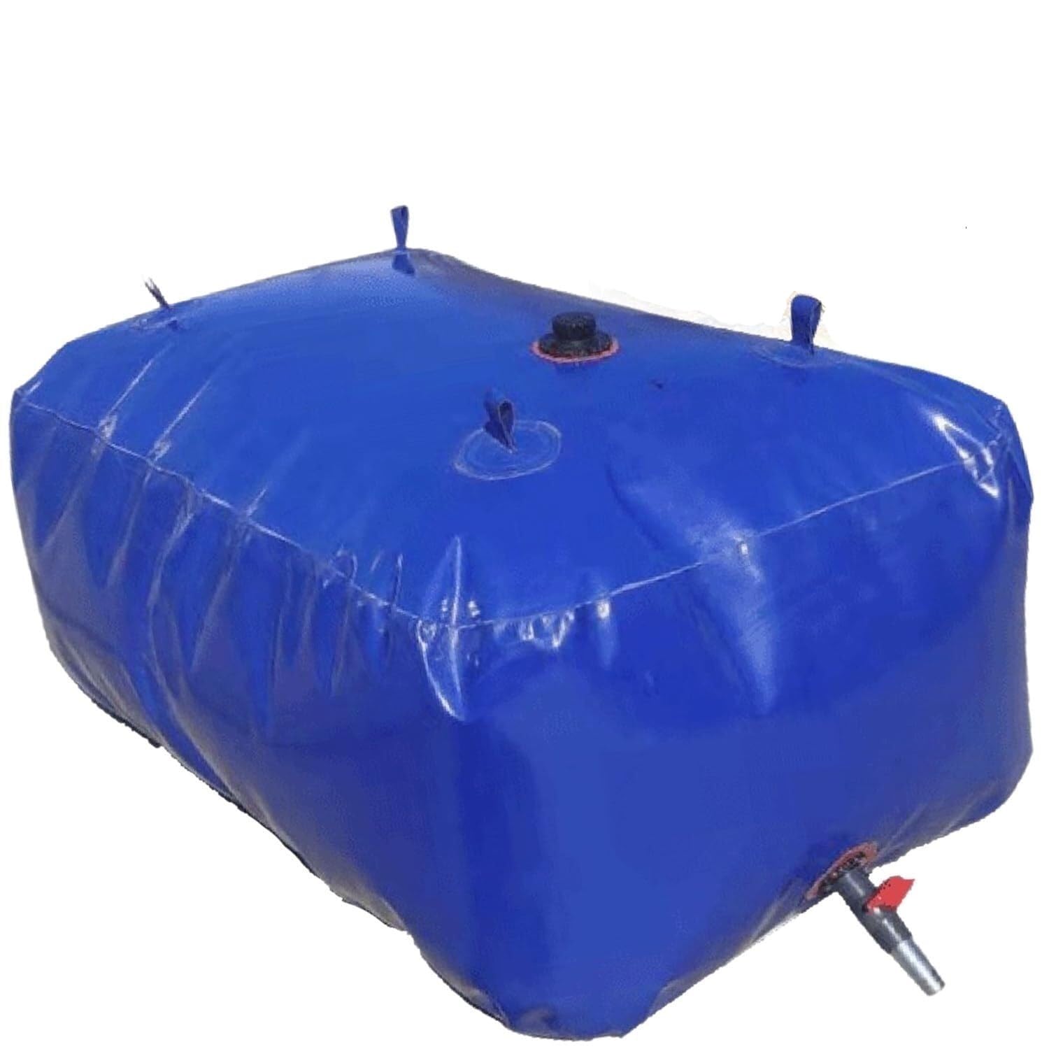 Depósito de Agua Flexible Contenedor de Agua Plegable con Grifo for jardín, montado en vehículo, Ideal for extinción Incendios, construcción y tráfico Pre-Loading Bag for Bridges