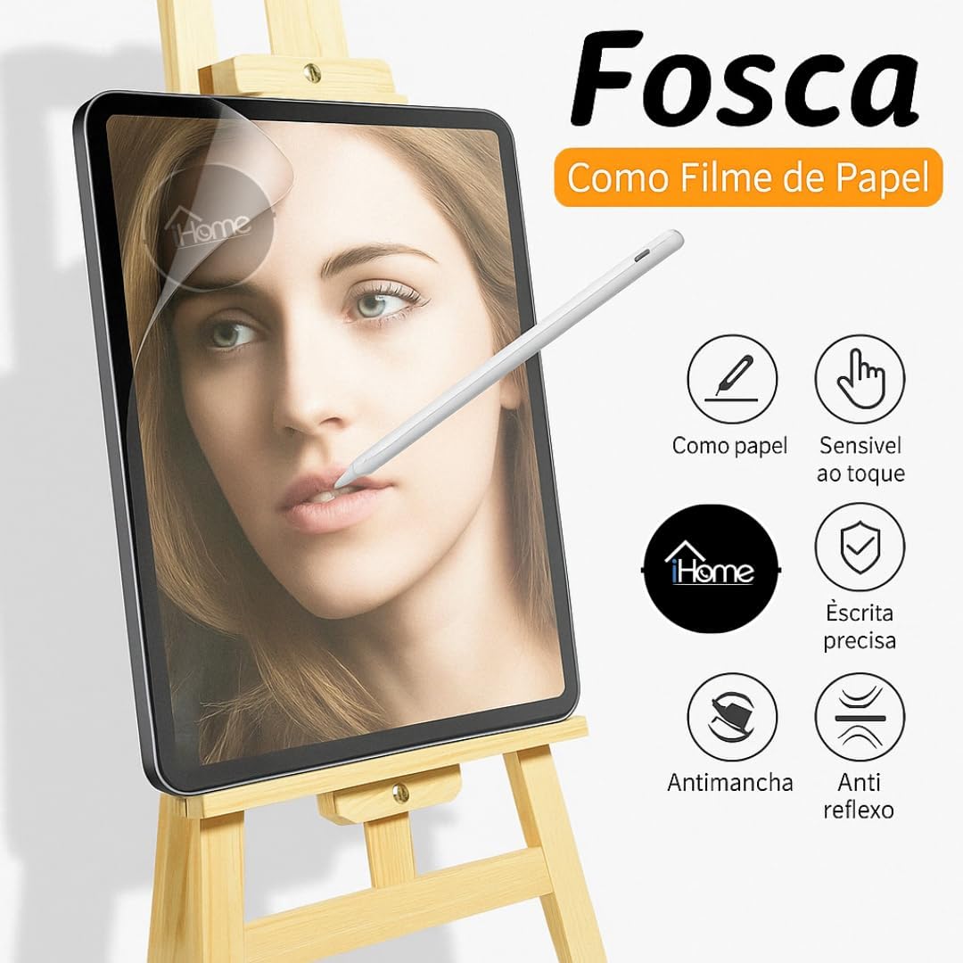 Película para iPad 11" (2022) Review: Testado 7 dias Antirreflexo 9D