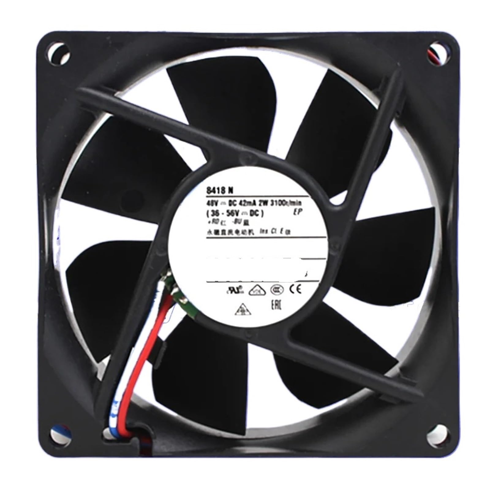 TSCFHGQI 8418N 8418N 48VDC Cooling Fan 8025 80 * 80 * 25MM