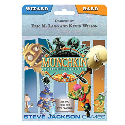 Steve Jackson Games Munchkin CCG: Wizard and Bard Starter