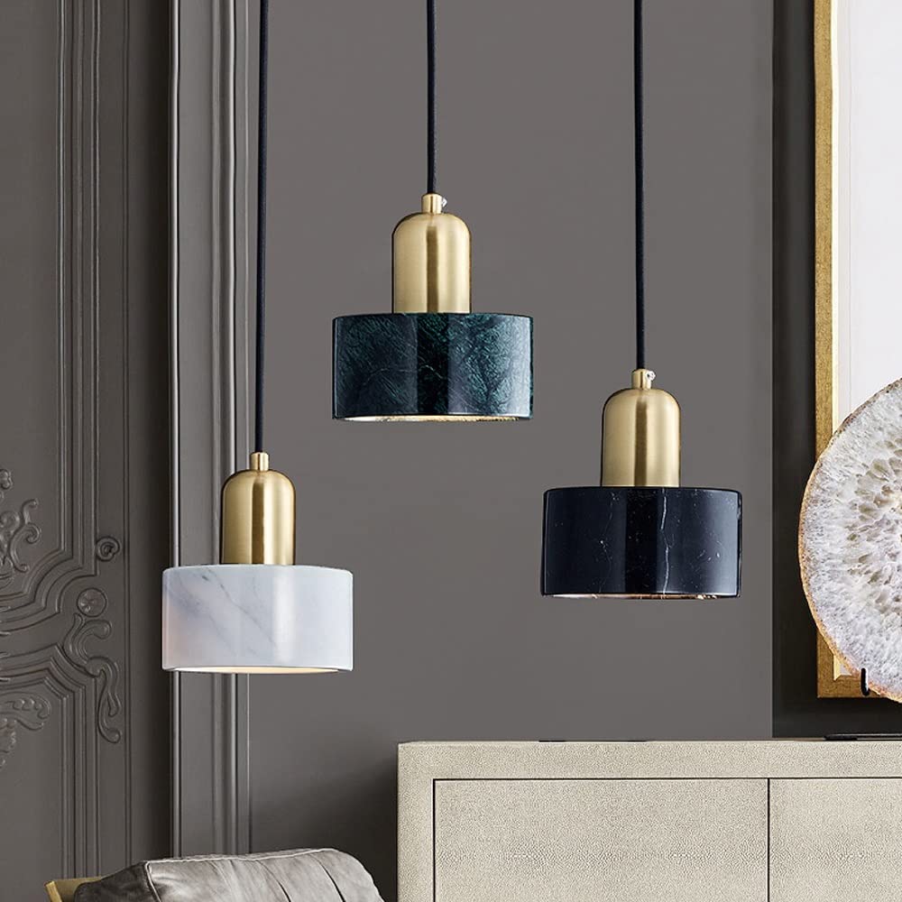 Postmodernistyczne wyposażenie lampy sufitowej w zawiesinie przemysł Lattern Współczesne proste krople do kuchennej jadalni Wejście (Color : White)