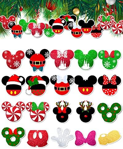 Mouse 2022 Pink Ornaments for Christmas Tree Decorations Mouse Gifts for Women Stocking Stuffers for Men