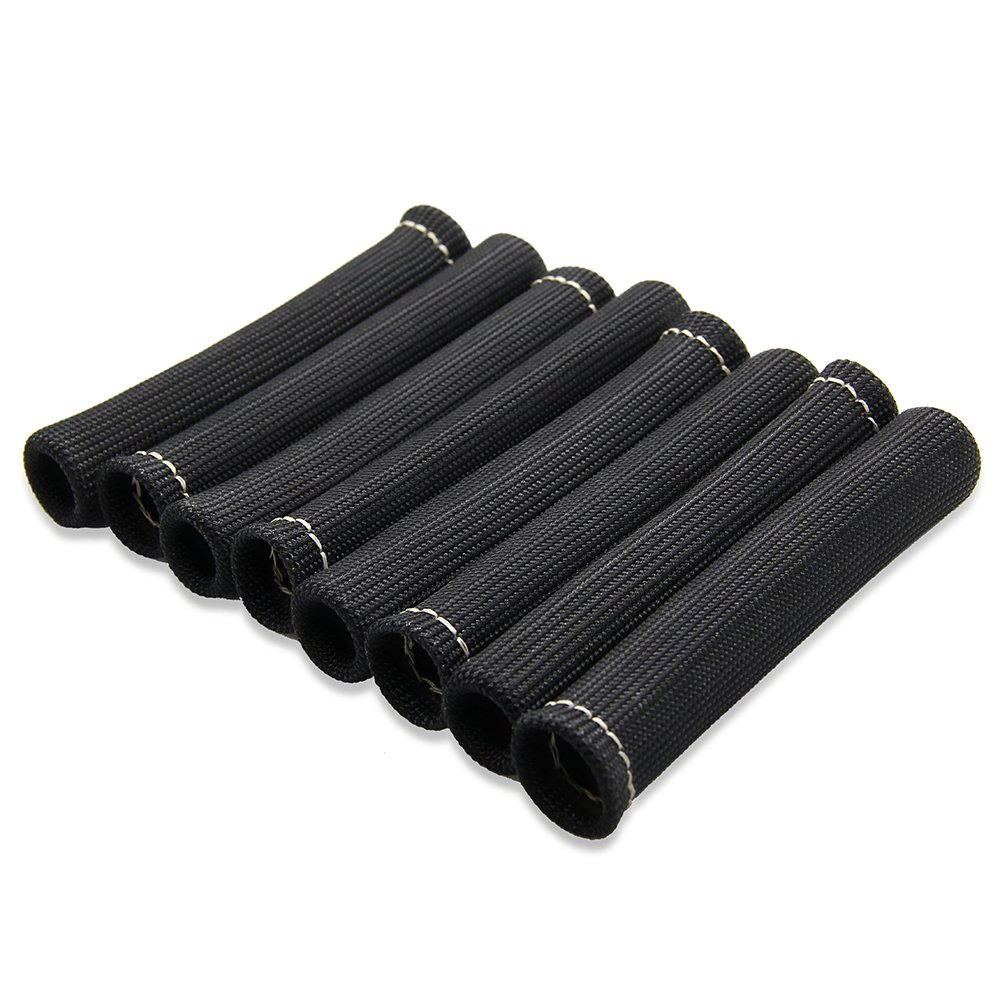 Car 1200 Degree Spark Plug Wire Boots Heat Shield Protector Sleeve Cover  fit for SBC BBC 350 454 (8PCS) by Shinehome, Spark Plug Boots - Amazon  Canada