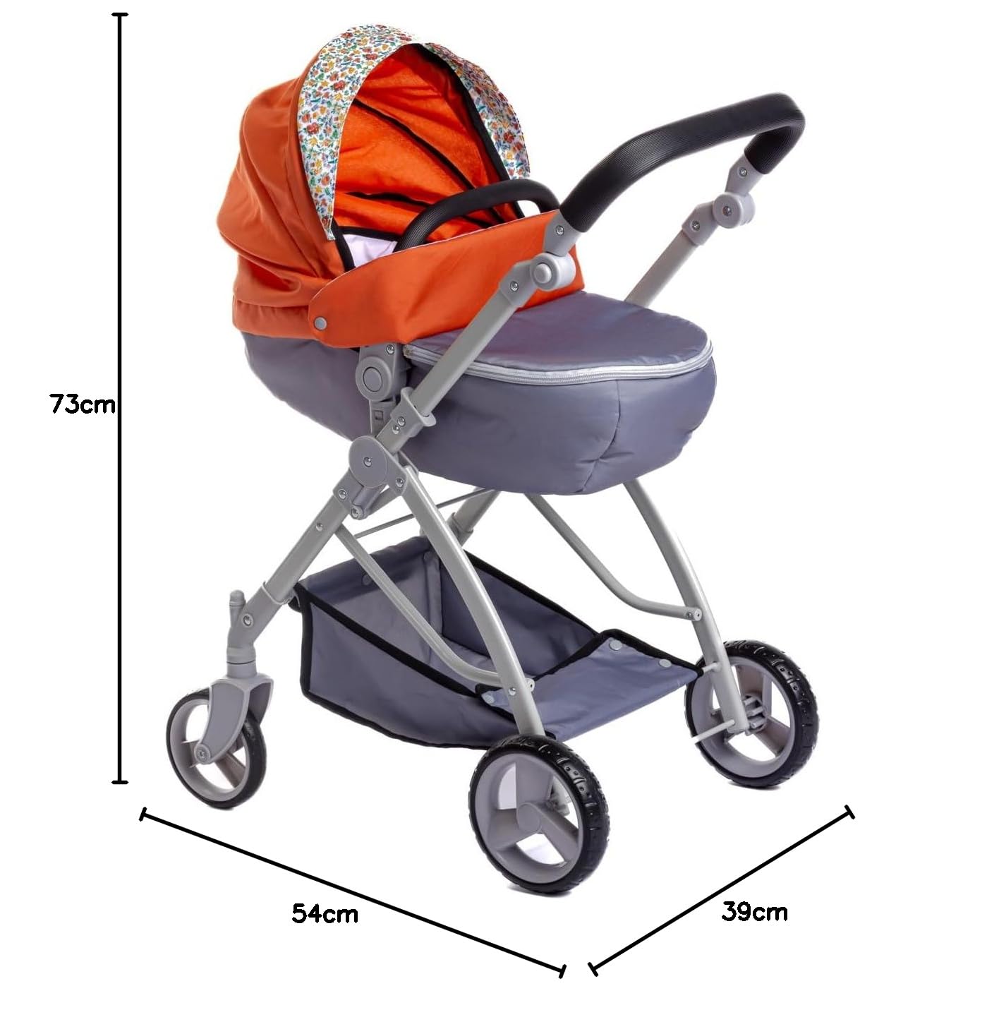 Image secondaire de Chariot Pliable pour Poupées jusqu'à 45 cm - Collection Nature