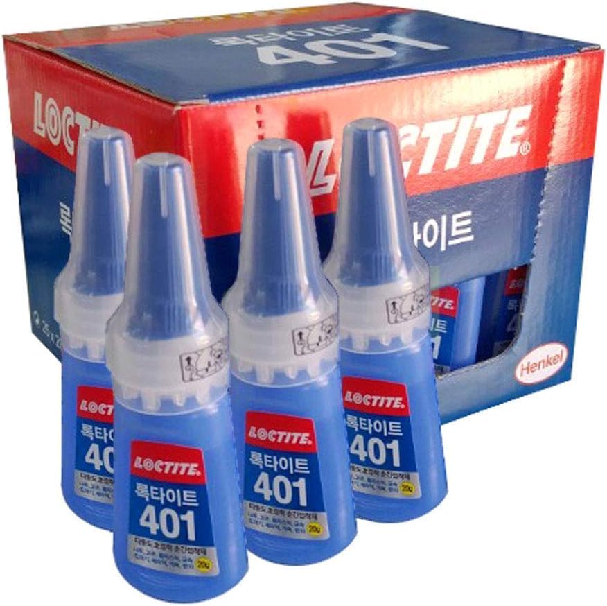 25 X HENKEL 401 20g Instant Adhesive Stronger Super Glue Multi-Purpose (Bulk)