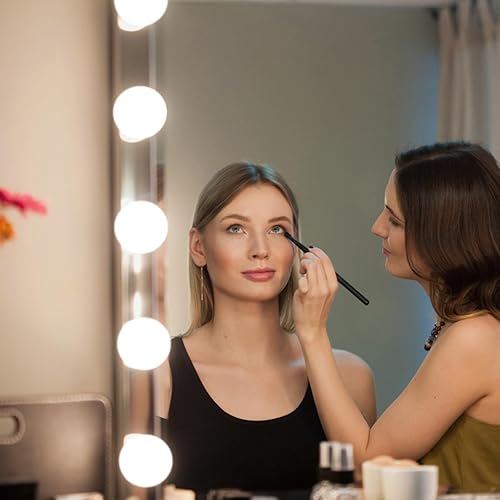 Miniatura 7 de Bombillas LED ajustables para espejo de maquillaje, lámpara de tocador regulable con tres modos de color, fácil instalación, luces de espejo de