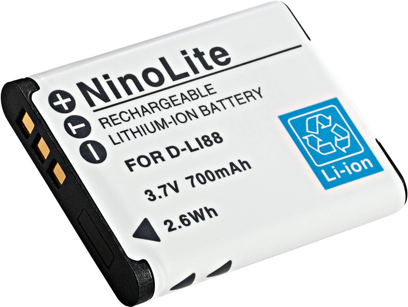 Amazon | NinoLite DB-L80 D-LI88 VW-VBX070 互換 バッテリー サンヨー