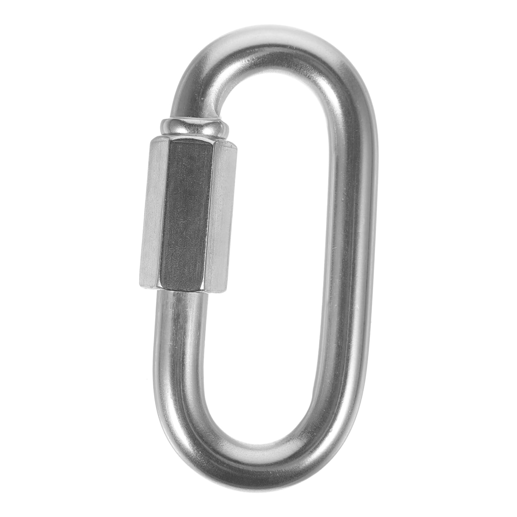 HEALEEP Small Locking Carabiner M10 Quick Connector Chain Link for Trailer Rope