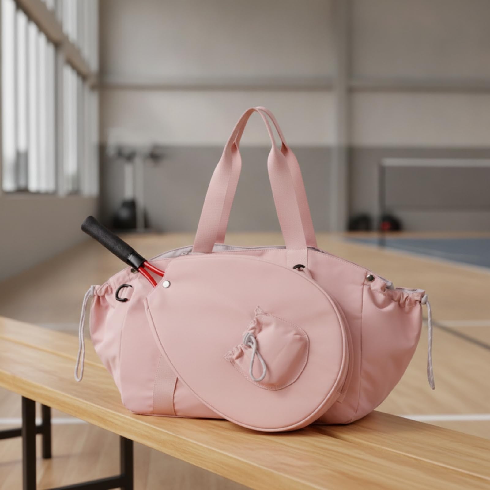 Borsa Sportiva per Attrezzatura da Tennis con Design Strutturato E Materiale Liscio per Proteggere Racchette E Riporre Indumenti E Attrezzi da