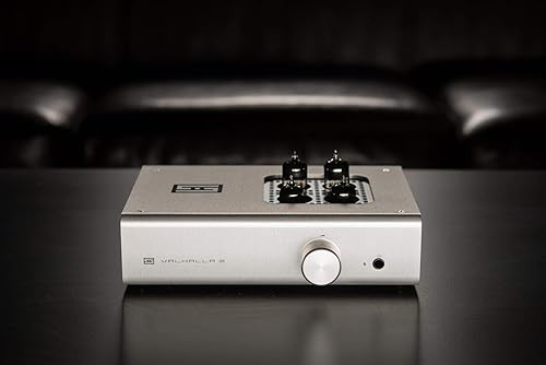 Miniatura 4 de Schiit Valhalla 2 OTL Pure Triode Tube Amplificador de auriculares y preamplificador - Plata