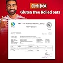 Manna Rolled Oats 3kg | Gluten Free | Traditional Oats | Diabetic Friendly | 100% Wholegrain 1kg (Pack of 3) gallery image