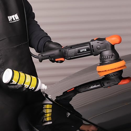 Miniatura 9 de SPTA Kits de almohadillas de pulido para pulir, con 3 almohadillas de pulido de 6.3 pulgadas, limpiador de almohadilla de pulido de 16 onzas, 2