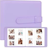 Vista 1 de Veicevol Álbum de Fotos de 360 Bolsillos para Cámara Fujifilm Instax Mini, Álbum para Foto Polaroid, Cubierta de Cuero, Álbum de Fotos para Cámara