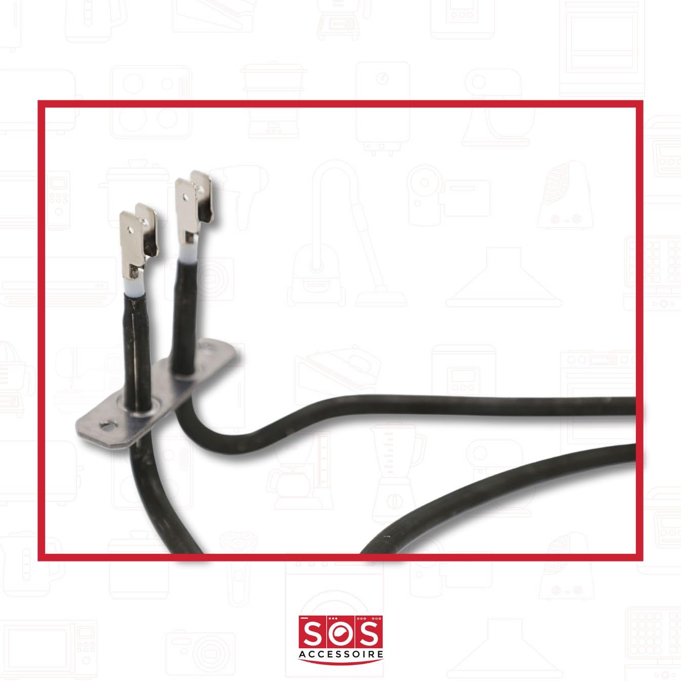 Bosch Rundes Heizelement für Backofen, Herd 00791579, Edelstahl, Elektrisch, Ofenheizung, Stahl