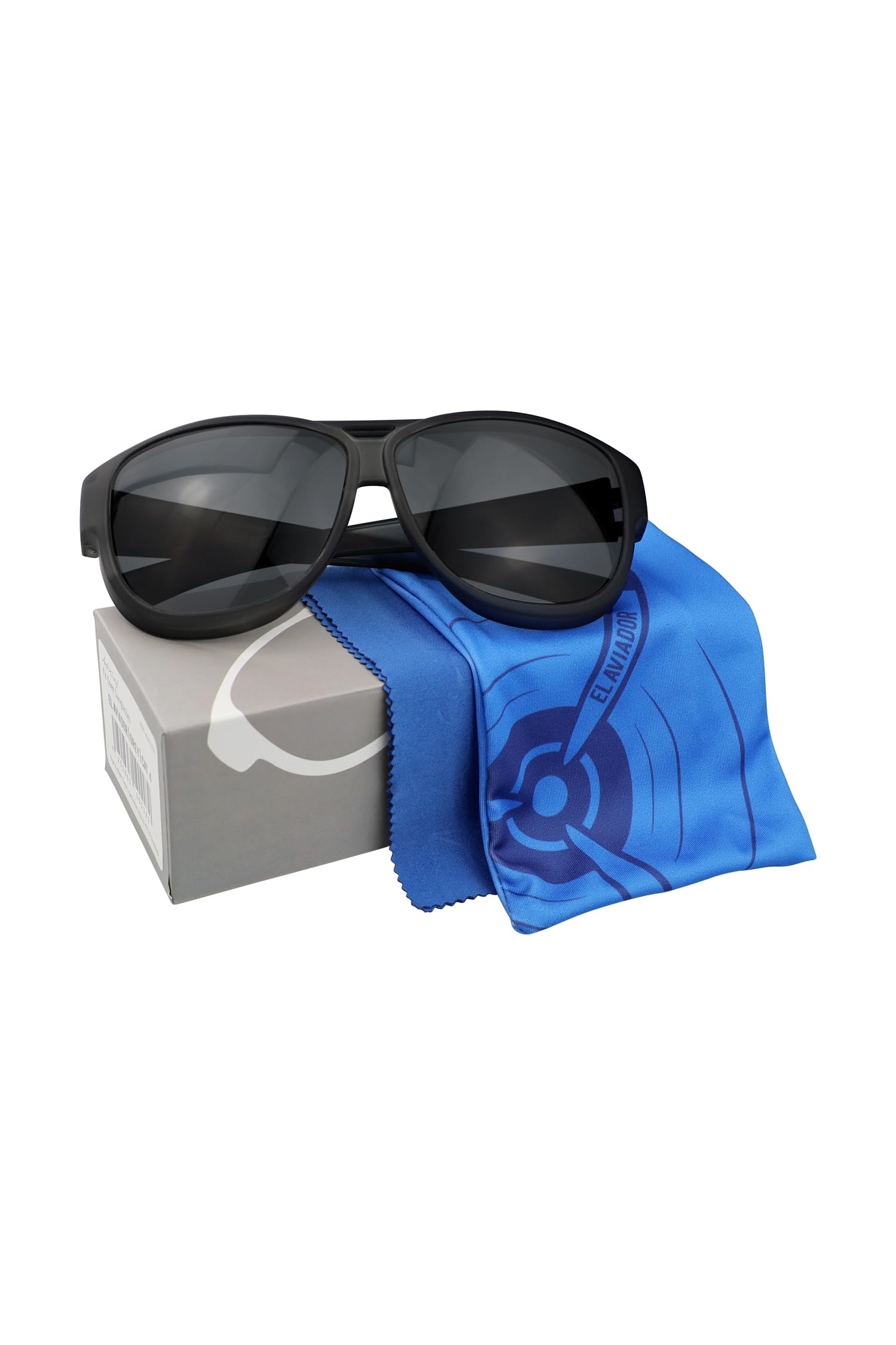 ActiveSol Lunettes de protection El Pavana - Extra foncées - Catégorie 4 - Pour porteurs de lunettes - Polarisées, Catégorie : 4 - Grises