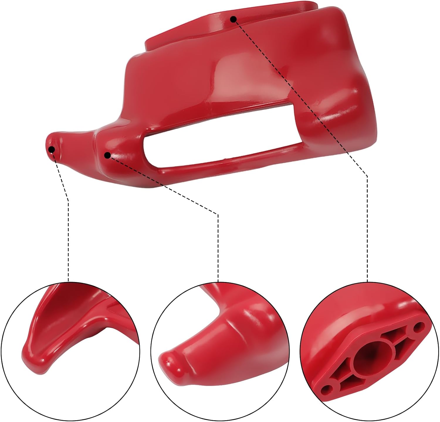 5 Pack Red Tire Machine Duck Heads TCR343 Fit for Hunter Tire Changer Models 221-675-2-B TC250 TC300 TC325 TC350 TC2000 TC3250 TC 3305 TC 3300 TC 3315 TC 3500 TC 3715 TC 3700 TC 3900