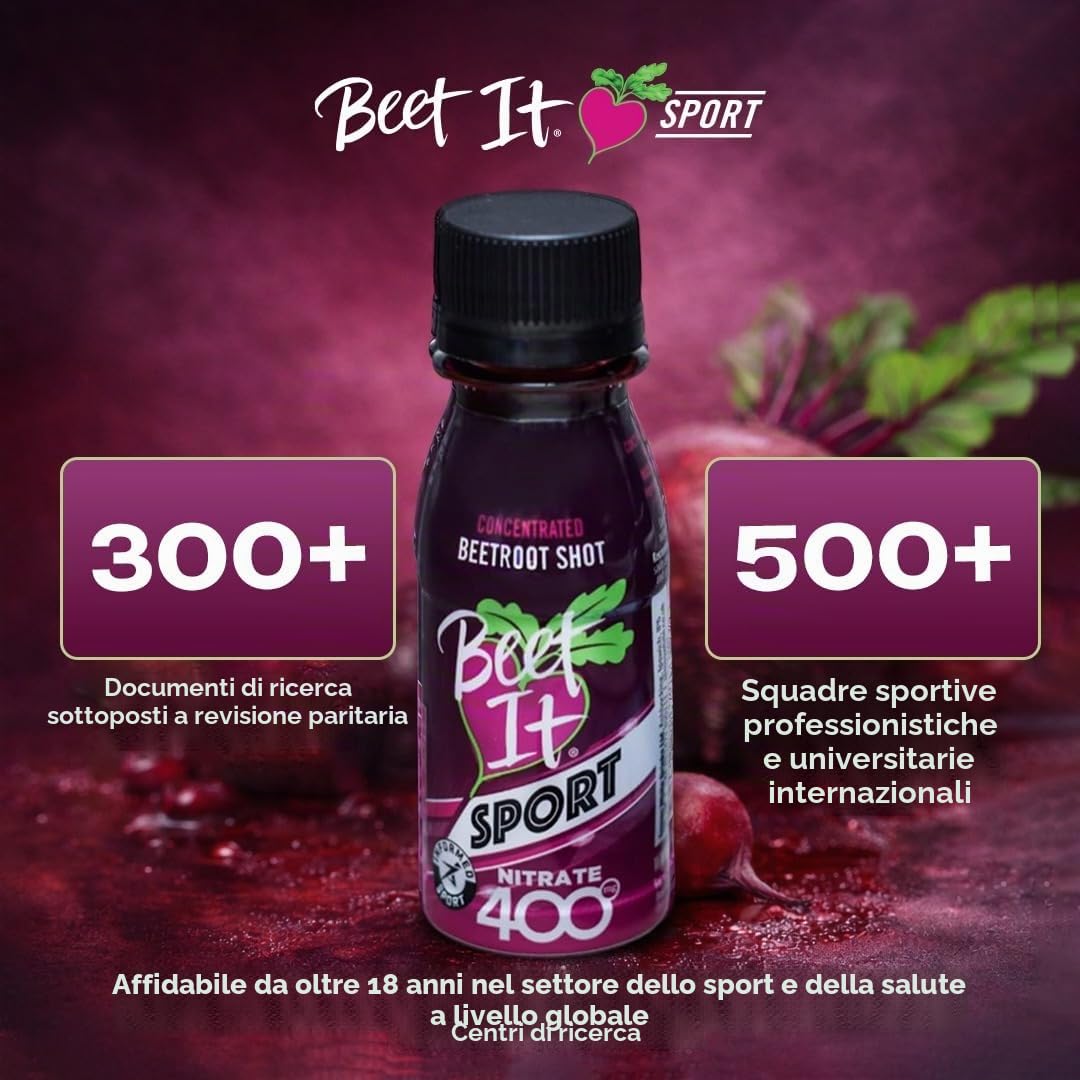 Beet It - Succo di barbabietola, 70 ml (Confezione da 15)