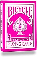 Vista 2 de Magic Makers Pink Bicycle Playing Cards Deck