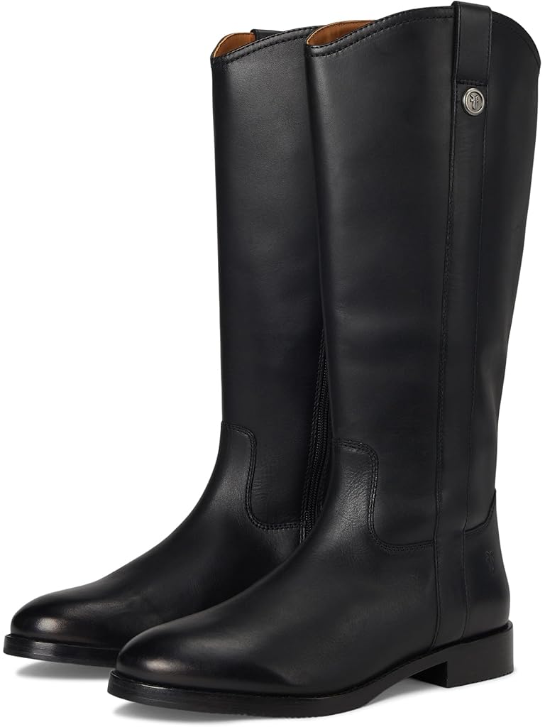 Black Frye Melissa Button Tall Inside Zip