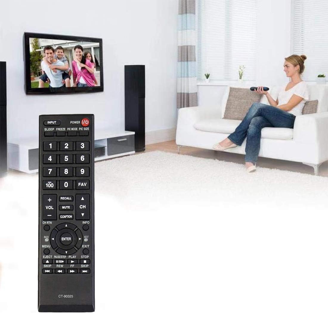 Replacement ct-90325 Remote Toshiba for to Shiba tv fit for Toshiba Universal Remote image 2