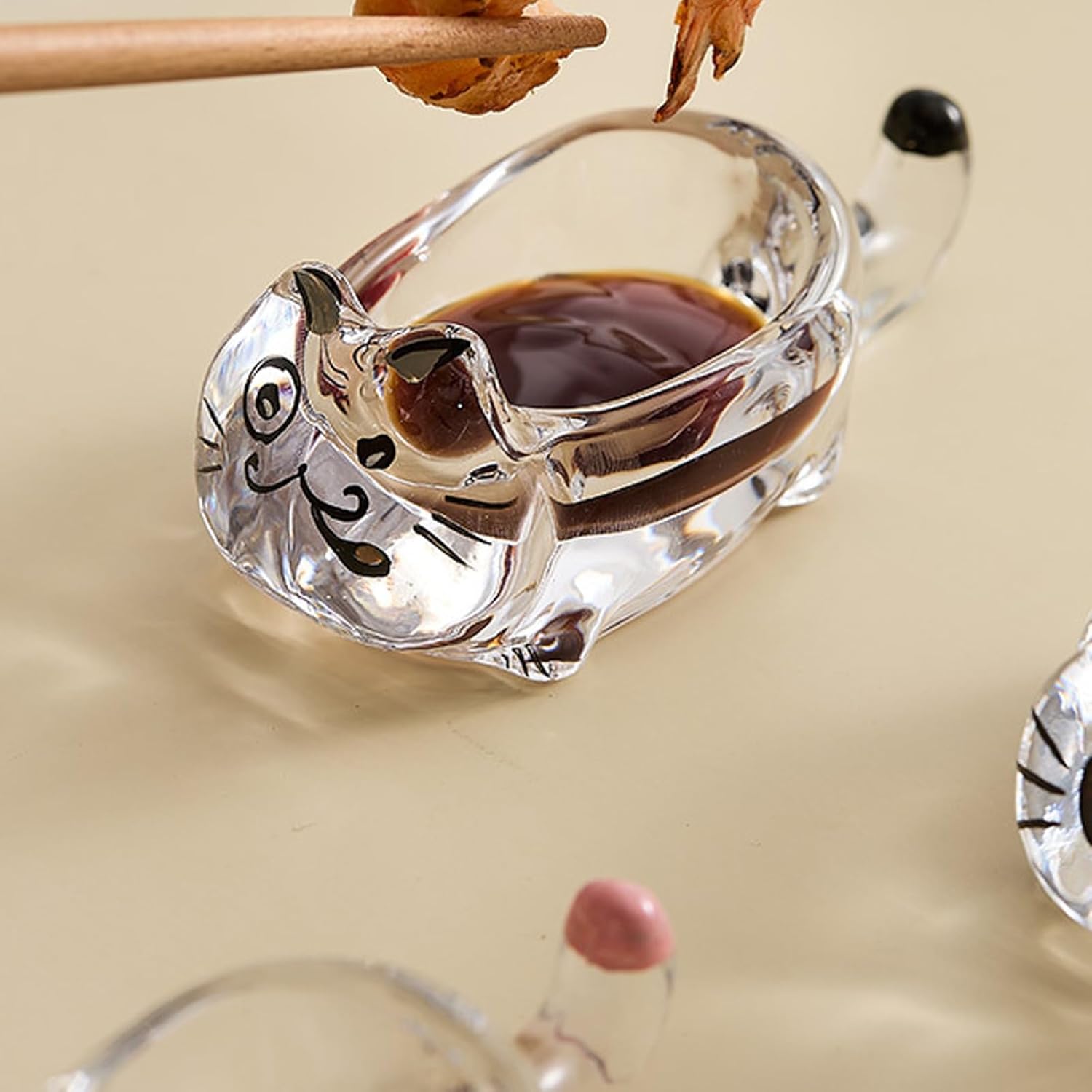 Bowl for Sauce Glass Snack Dishes Can Hold Various Desserts Sauces Jams Etc