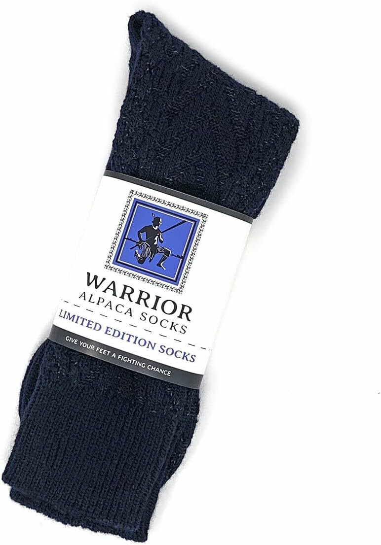 WARRIOR ALPACA SOCKS - Two-Tone Texture Socks Alpaca Wool Socks - Image 5