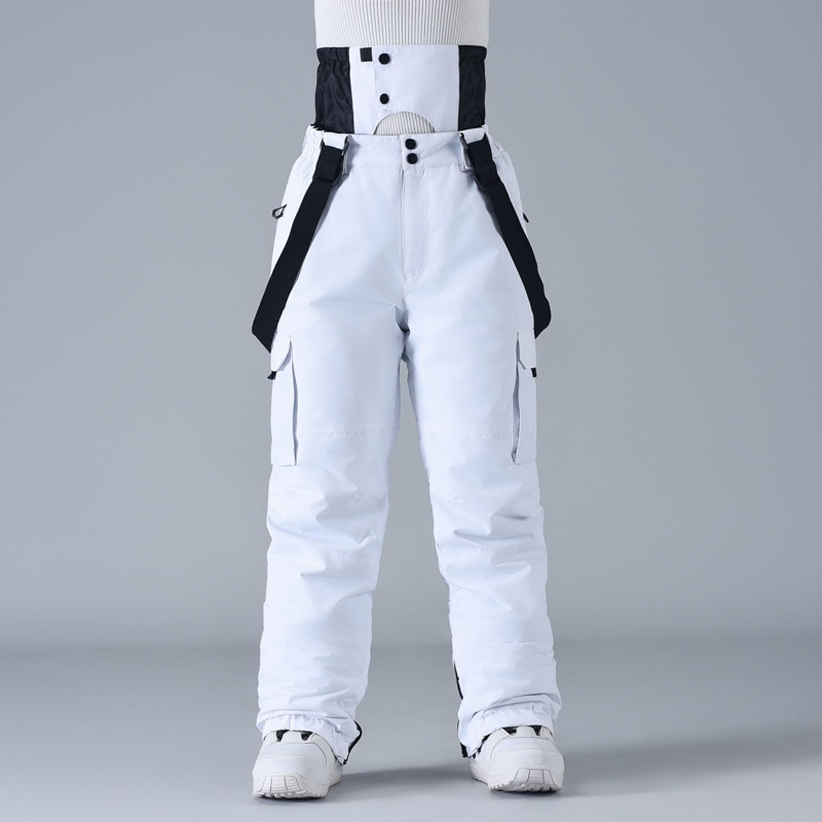 Pantalones Deportivos Térmicos Hombre Aislamiento Doble Capa Exterior Actividades Invierno Comodidad