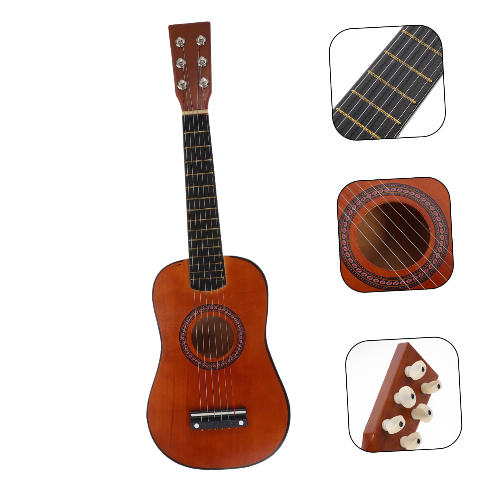 23 Juguete de Madera de Pulgadas Guitarra para Niños Principiantes