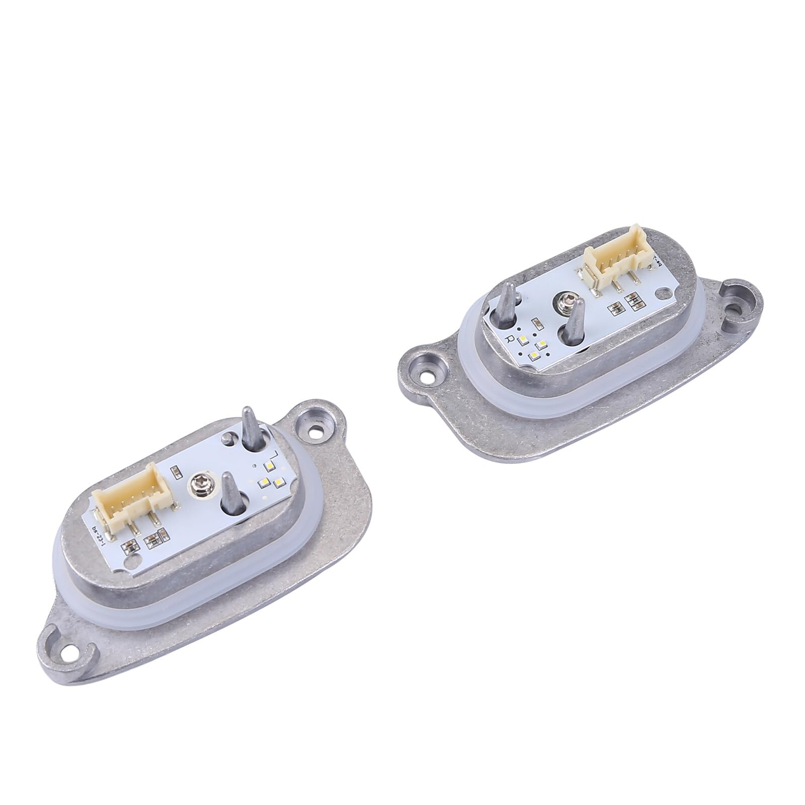 2PCS Left&Right Xenon Headlight Daytime Running Light DRL Module for A3 S3 8V 2017-2021 1.4L 1.8L 2.0L Xenon Headlight DRL Module Unit 90070222, 8V0998473, B011482-A, 90103617, 8V0998474, B101139-A