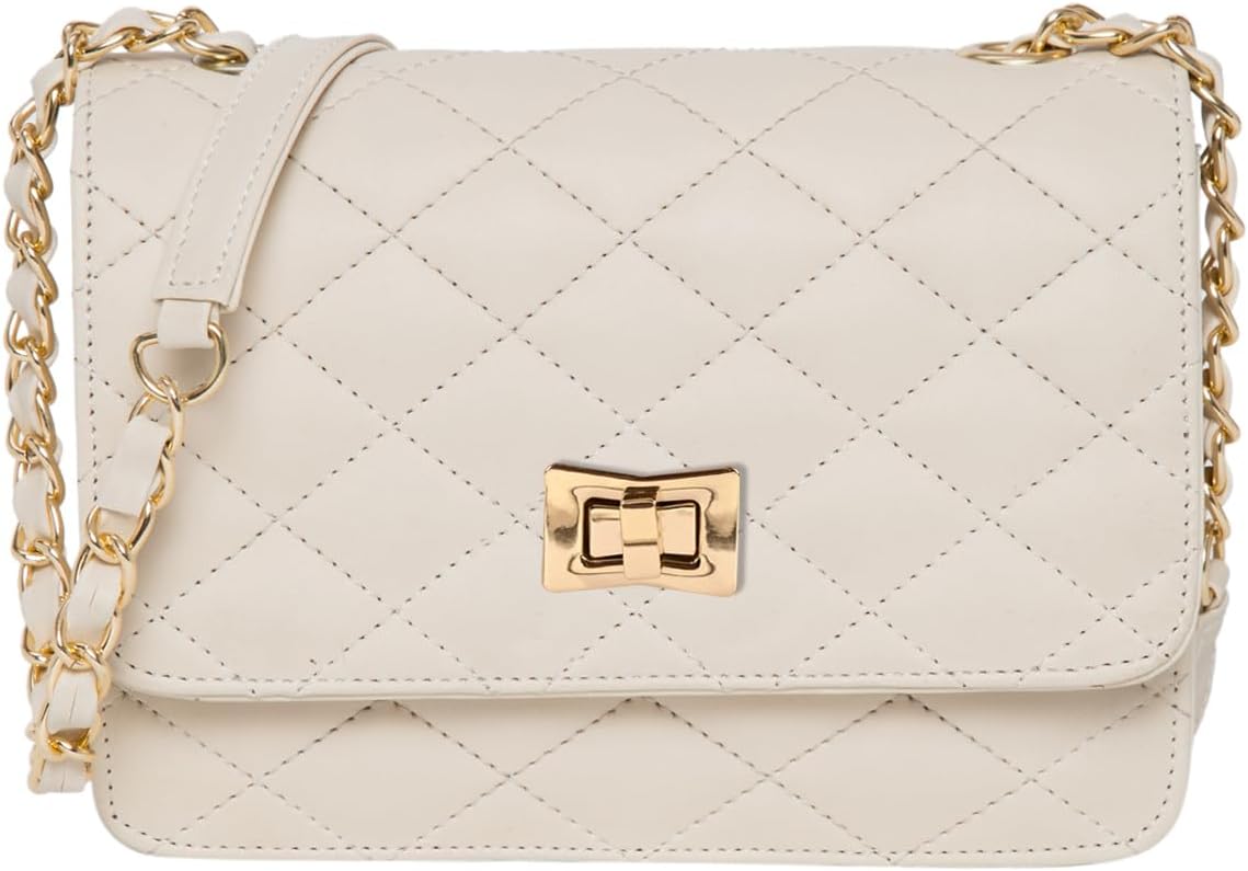 Women's Girls Quilted Cross Body Sling Bag